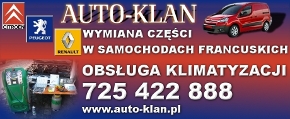 AUTO KLAN Bolesławiec - obsługa klimatyzacji samochodowych